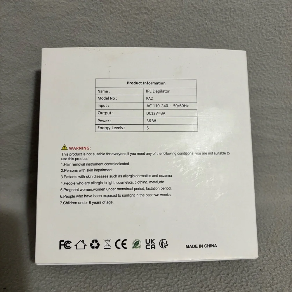IPL Depilator Hair Removal Device New